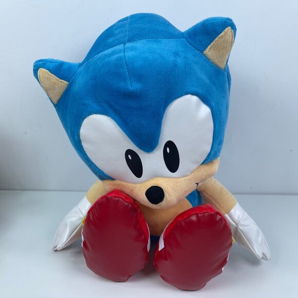 Sonic the Hedgehog SONIC 20" and TAILS  18"Jumbo Plush - Picture 2 of 11
